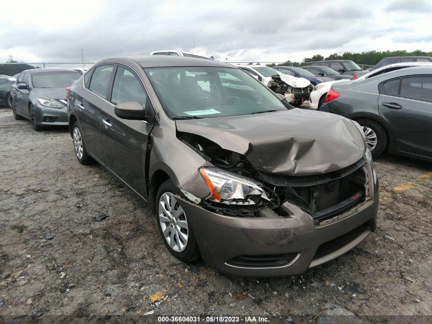 2015 NISSAN SENTRA SV - 3N1AB7AP7FL633452