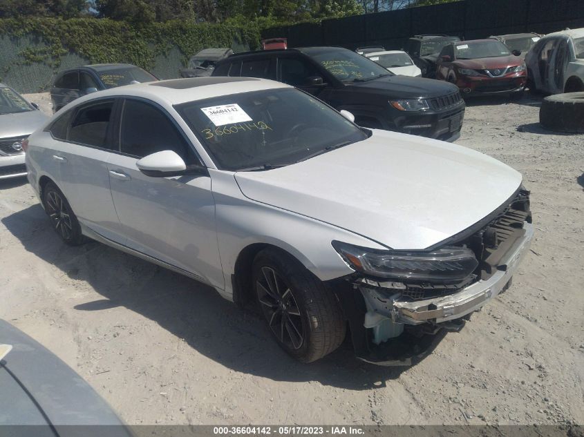 2021 HONDA ACCORD SEDAN EX-L - 1HGCV1F57MA117826