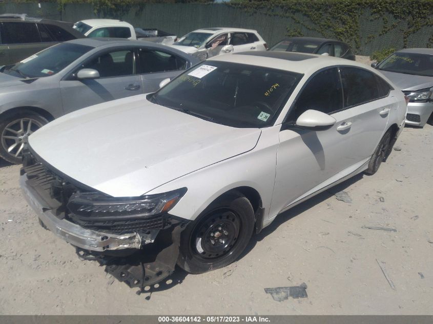 2021 HONDA ACCORD SEDAN EX-L - 1HGCV1F57MA117826