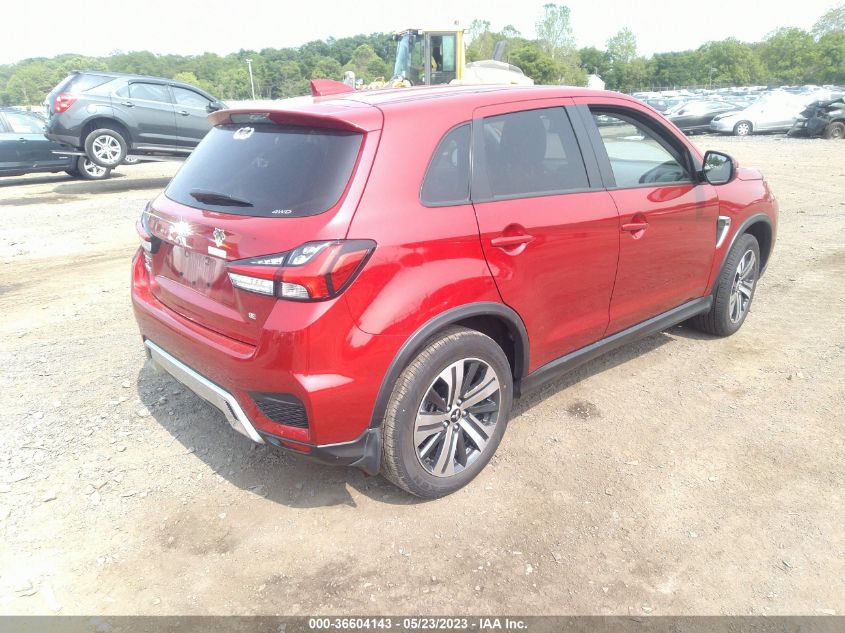 2022 MITSUBISHI OUTLANDER SPORT ES/LE/SE - JA4ARUAU1NU013692