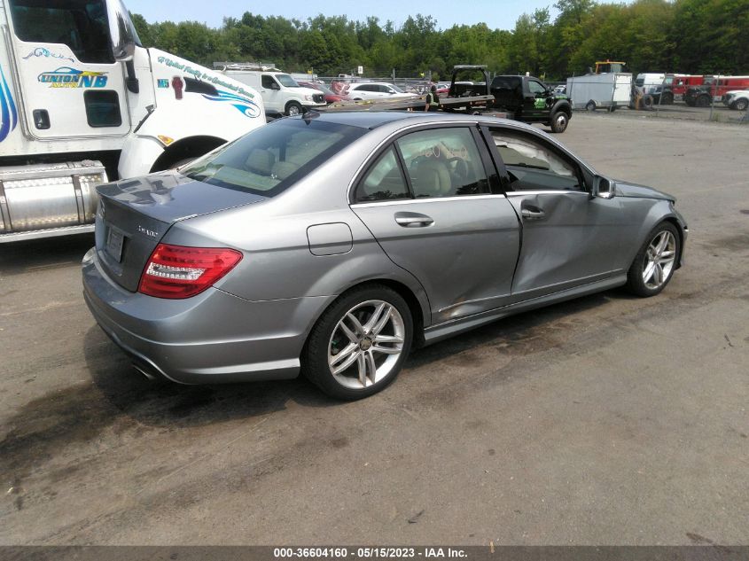 2013 MERCEDES-BENZ C-CLASS C 300 - WDDGF8AB4DG111570