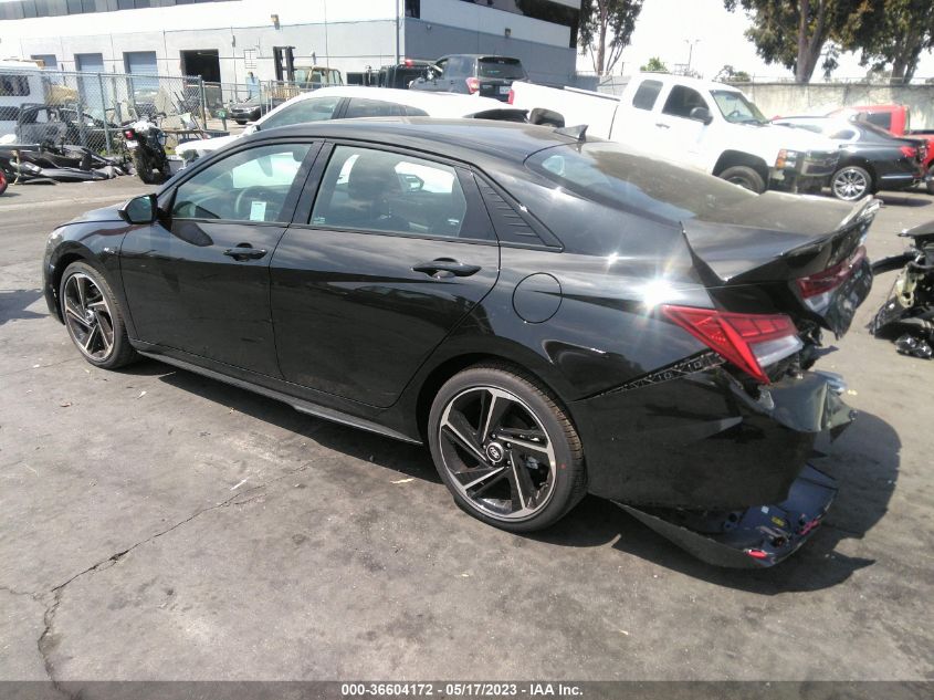 2023 HYUNDAI ELANTRA N LINE - KMHLR4AF9PU521049