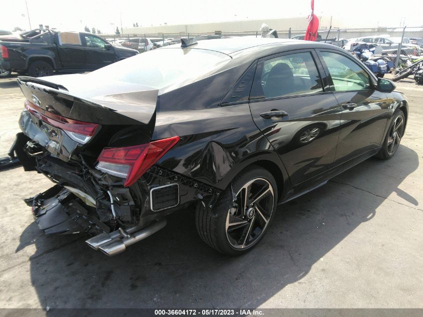 2023 HYUNDAI ELANTRA N LINE - KMHLR4AF9PU521049