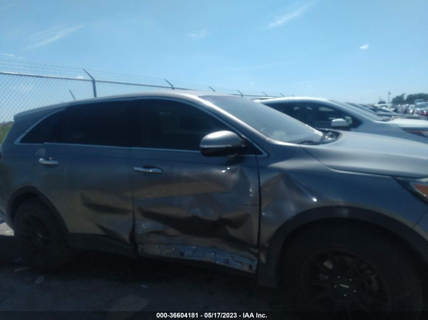 2018 KIA SORENTO L - 5XYPG4A37JG402491