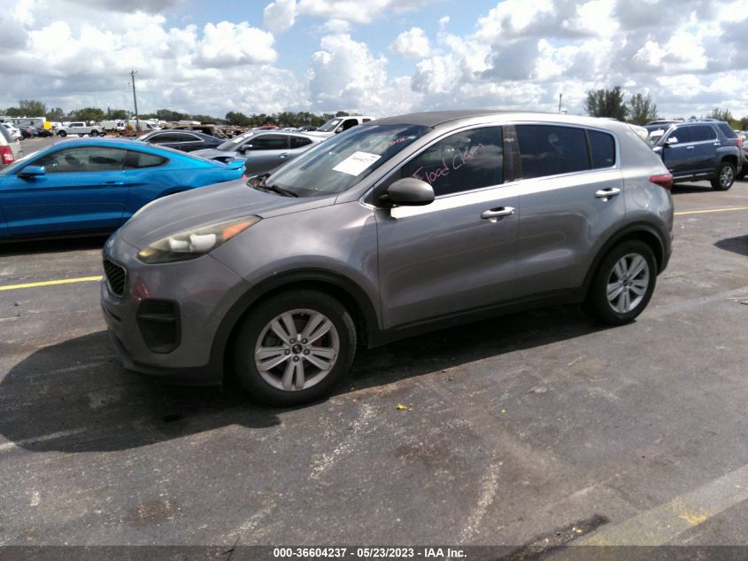 2017 KIA SPORTAGE LX - KNDPM3AC6H7038686