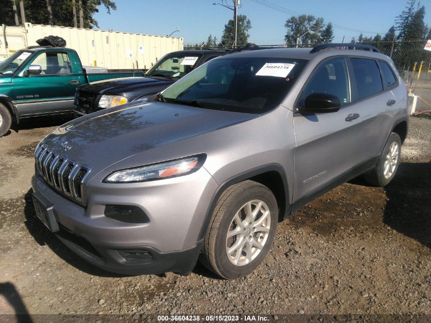 2017 JEEP CHEROKEE SPORT - 1C4PJLAB5HW507496