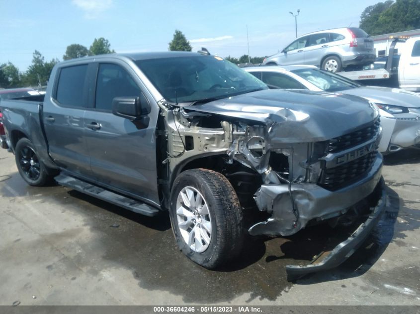 2021 CHEVROLET SILVERADO 1500 CUSTOM - 3GCPWBEK5MG412094