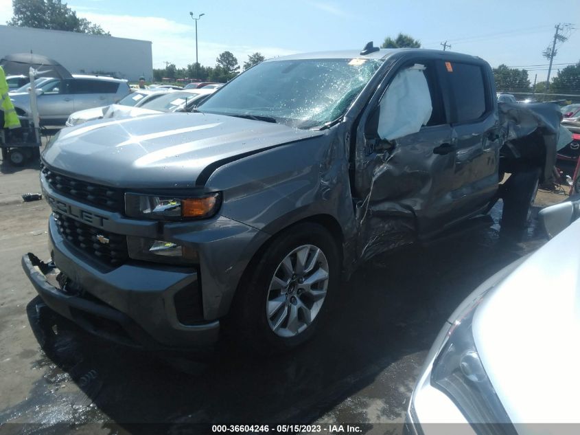 2021 CHEVROLET SILVERADO 1500 CUSTOM - 3GCPWBEK5MG412094