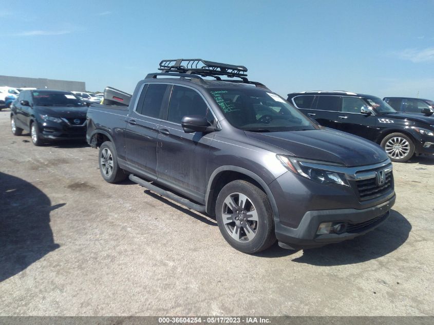 2019 HONDA RIDGELINE RTL-T - 5FPYK3F63KB013301