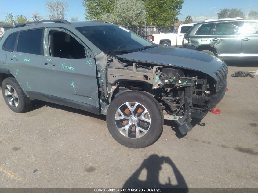 2014 JEEP CHEROKEE TRAILHAWK - 1C4PJMBS1EW215621