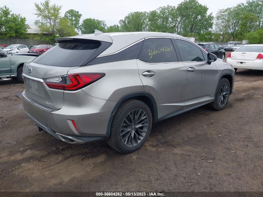 2017 LEXUS RX RX 350 - 2T2BZMCA3HC093037