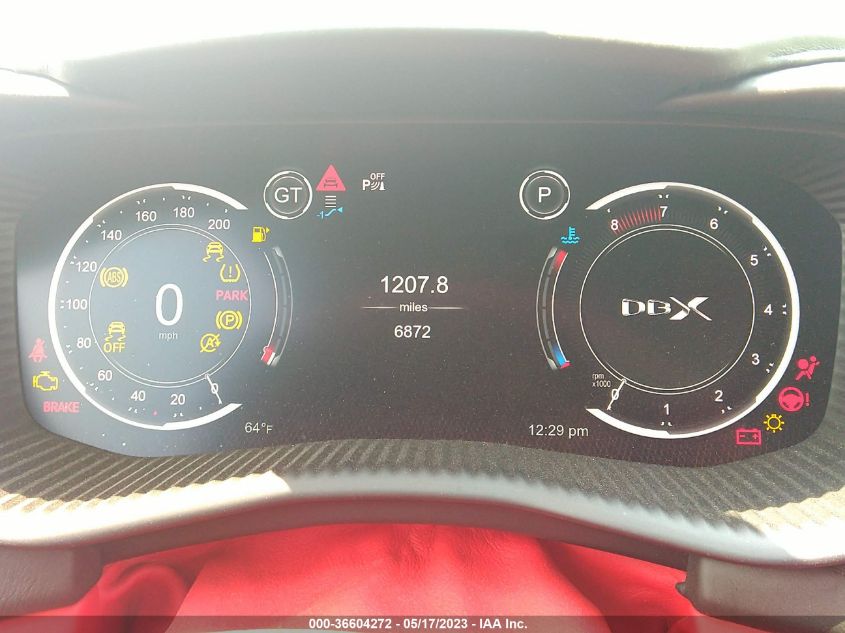 2021 ASTON MARTIN DBX - SCFVUJAW9MTV03034
