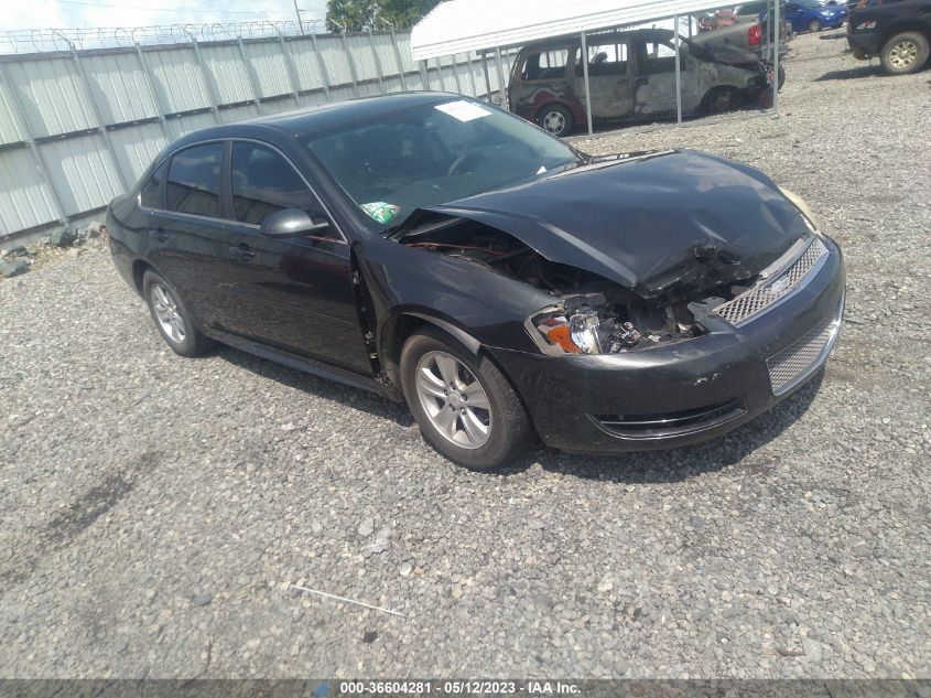 2013 CHEVROLET IMPALA LS - 2G1WF5E39D1200015