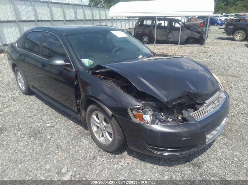 2013 CHEVROLET IMPALA LS - 2G1WF5E39D1200015