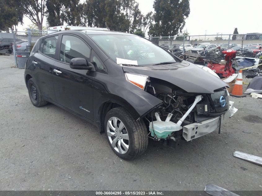 2015 NISSAN LEAF S - 1N4AZ0CP6FC300402