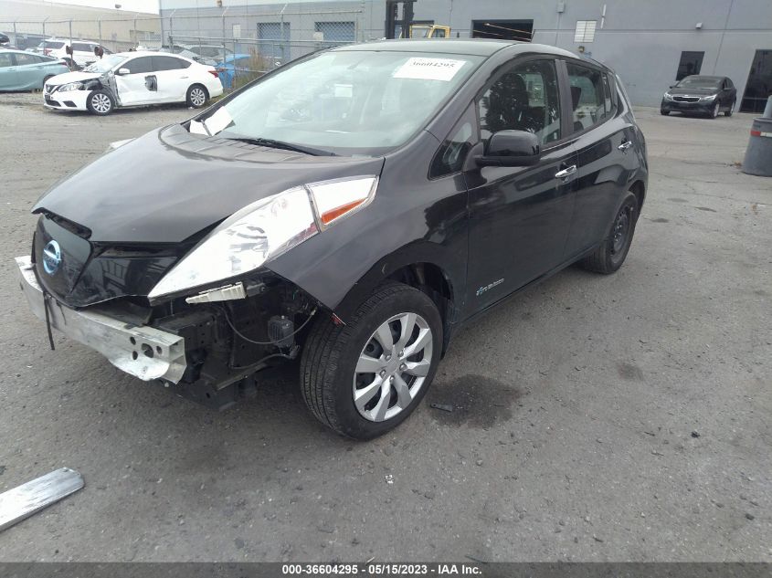 2015 NISSAN LEAF S - 1N4AZ0CP6FC300402