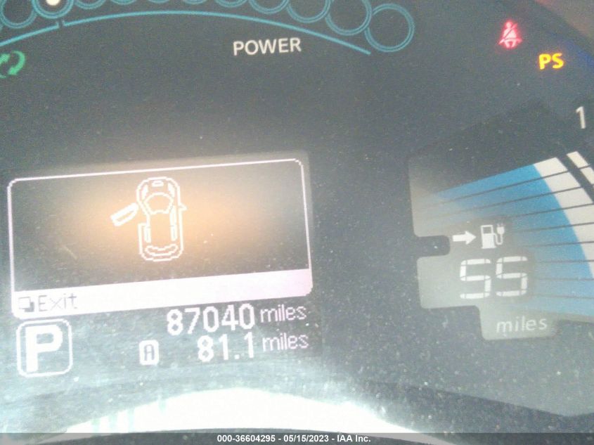 2015 NISSAN LEAF S - 1N4AZ0CP6FC300402