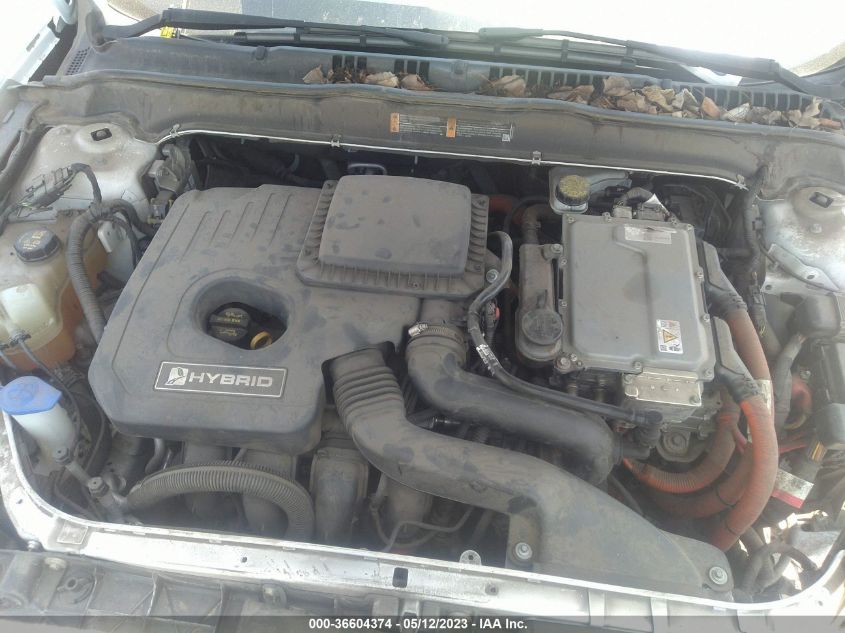 2013 FORD FUSION SE HYBRID - 3FA6P0LUXDR178191