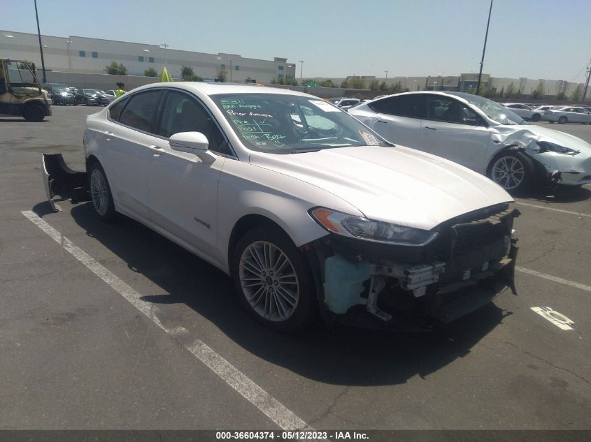 2013 FORD FUSION SE HYBRID - 3FA6P0LUXDR178191