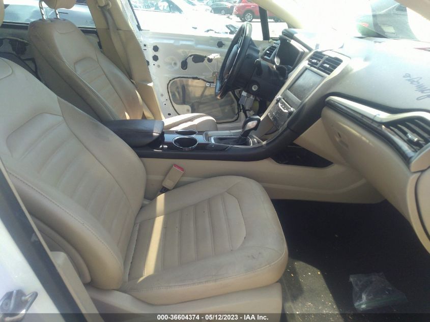 2013 FORD FUSION SE HYBRID - 3FA6P0LUXDR178191