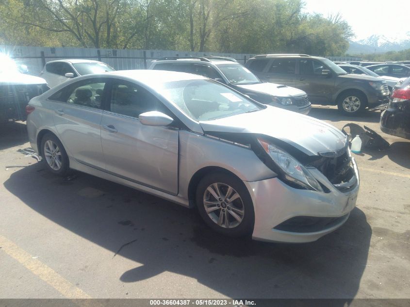 2014 HYUNDAI SONATA GLS - 5NPEB4AC0EH853671