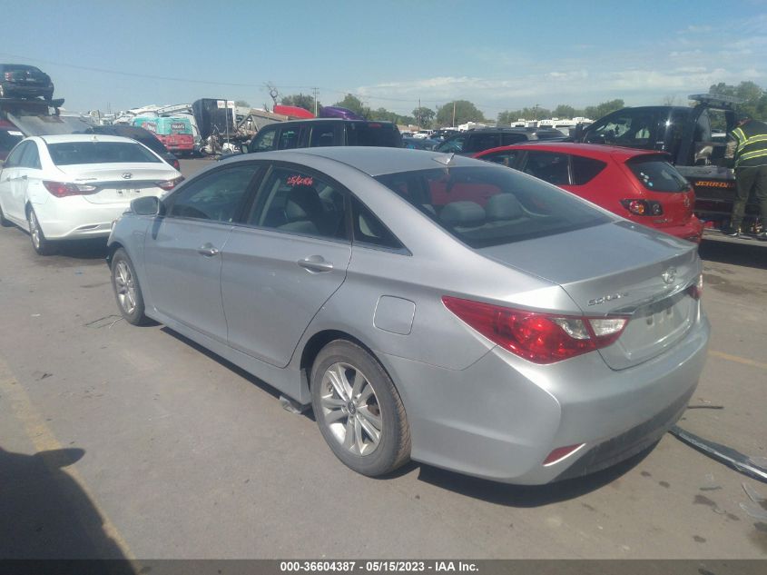 2014 HYUNDAI SONATA GLS - 5NPEB4AC0EH853671