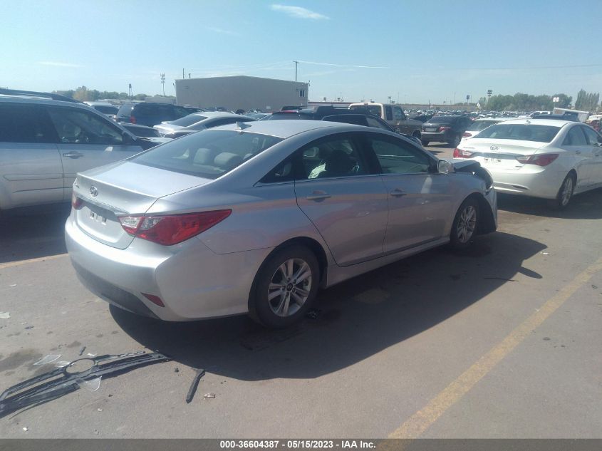 2014 HYUNDAI SONATA GLS - 5NPEB4AC0EH853671