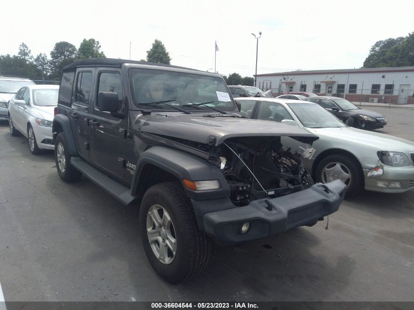 2019 JEEP WRANGLER UNLIMITED SPORT S - 1C4HJXDG8KW613662