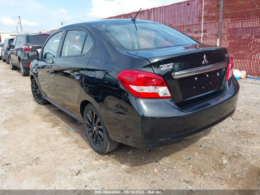 2020 MITSUBISHI MIRAGE G4 SE/LE - ML32F4FJ8LHF04323