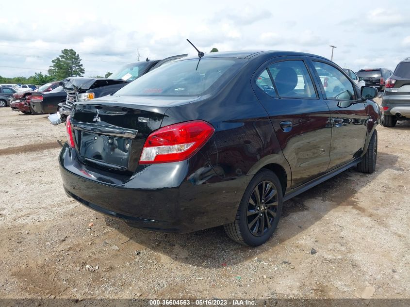 2020 MITSUBISHI MIRAGE G4 SE/LE - ML32F4FJ8LHF04323