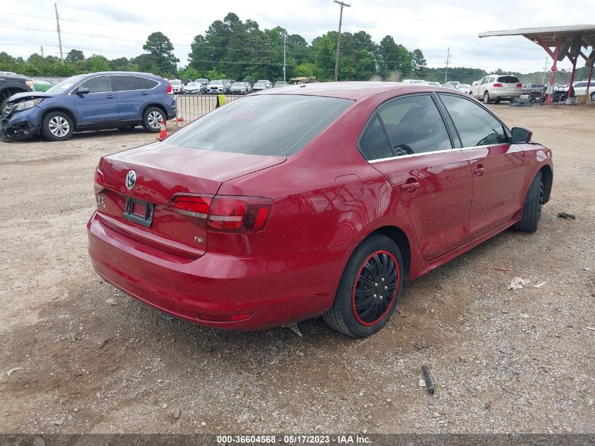 2017 VOLKSWAGEN JETTA 1.4T S - 3VW2B7AJ7HM382391