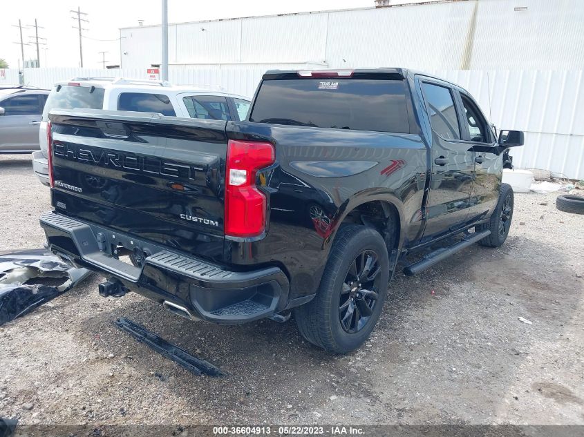2020 CHEVROLET SILVERADO 1500 CUSTOM - 1GCPWBEF7LZ162018