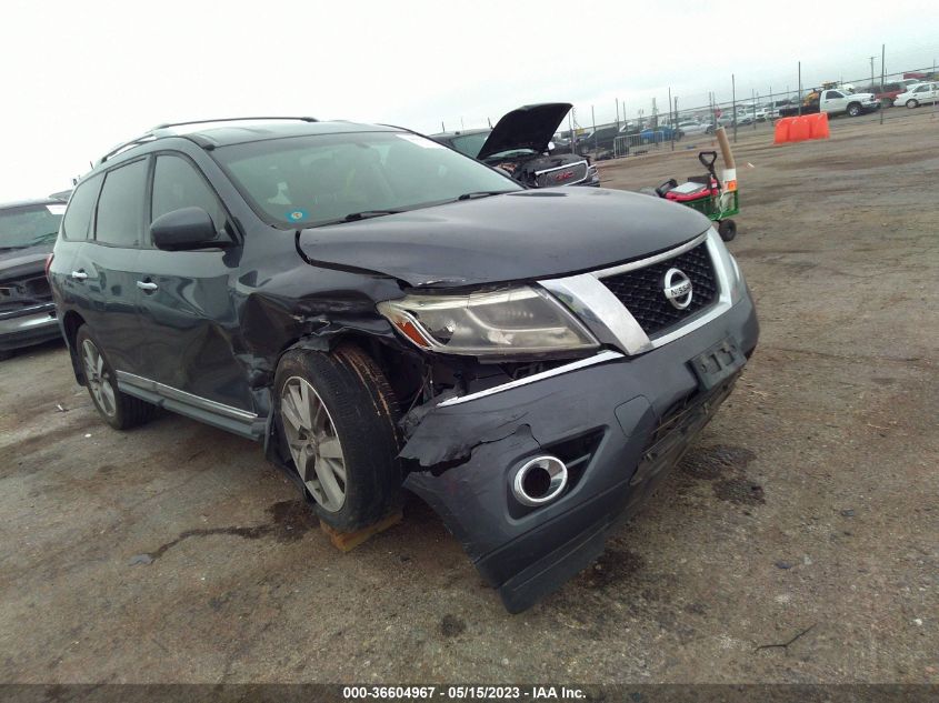 2014 NISSAN PATHFINDER PLATINUM - 5N1AR2MN5EC698201