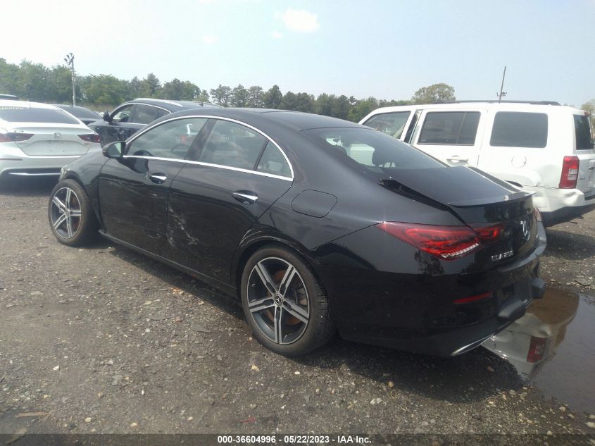 2021 MERCEDES-BENZ CLA CLA 250 - W1K5J4HB1MN172343