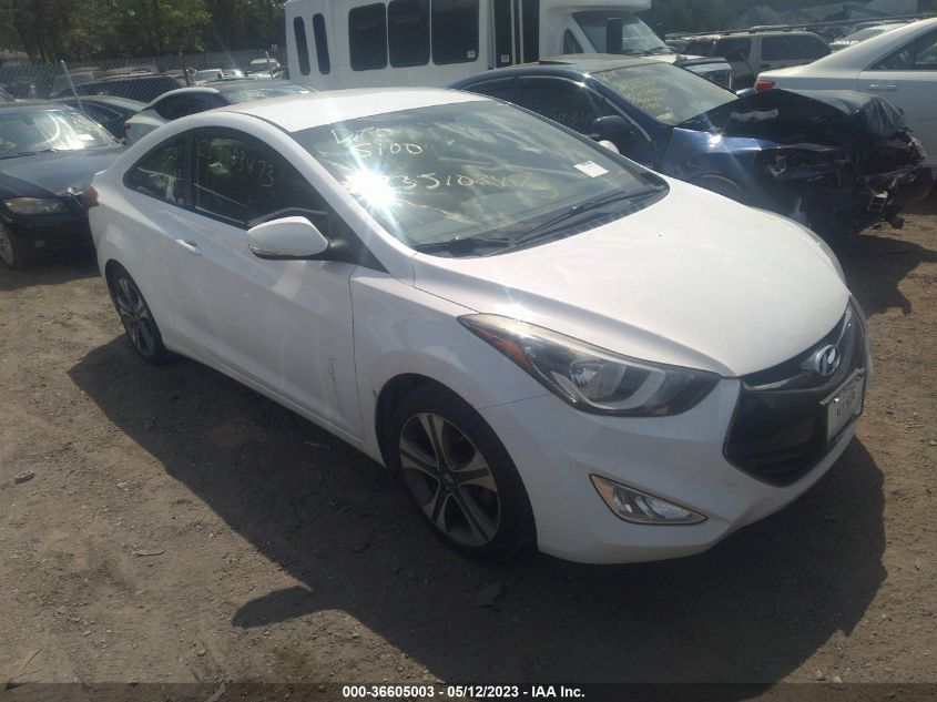 2014 HYUNDAI ELANTRA COUPE - KMHDH6AH1EU028712