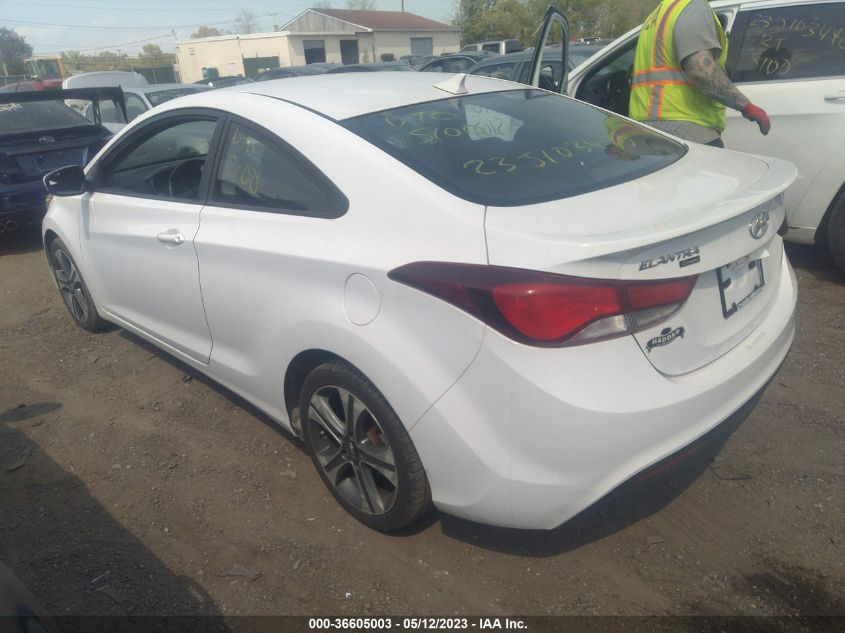2014 HYUNDAI ELANTRA COUPE - KMHDH6AH1EU028712