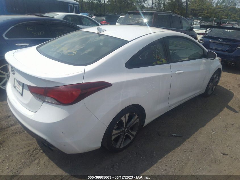 2014 HYUNDAI ELANTRA COUPE - KMHDH6AH1EU028712