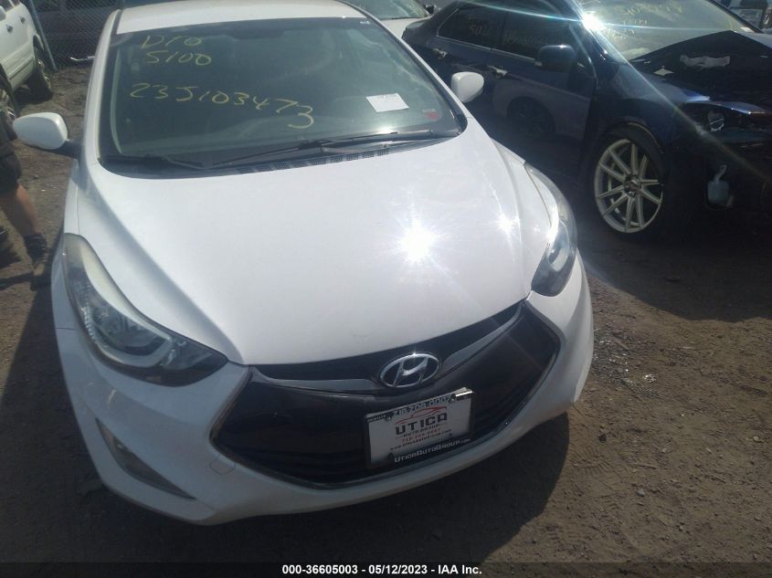 2014 HYUNDAI ELANTRA COUPE - KMHDH6AH1EU028712