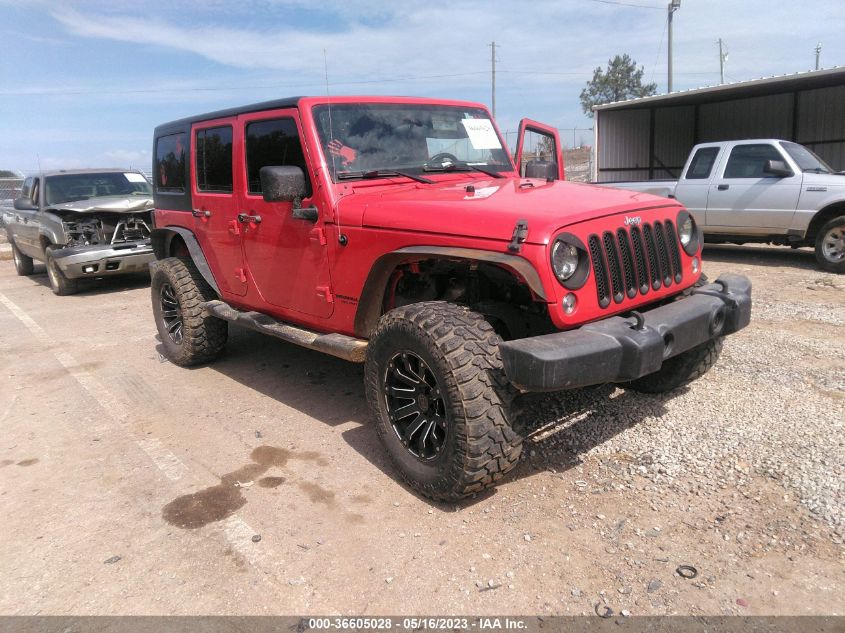2017 JEEP WRANGLER UNLIMITED SPORT - 1C4BJWDG6HL502795