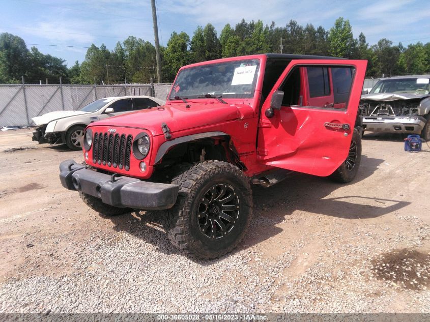 2017 JEEP WRANGLER UNLIMITED SPORT - 1C4BJWDG6HL502795