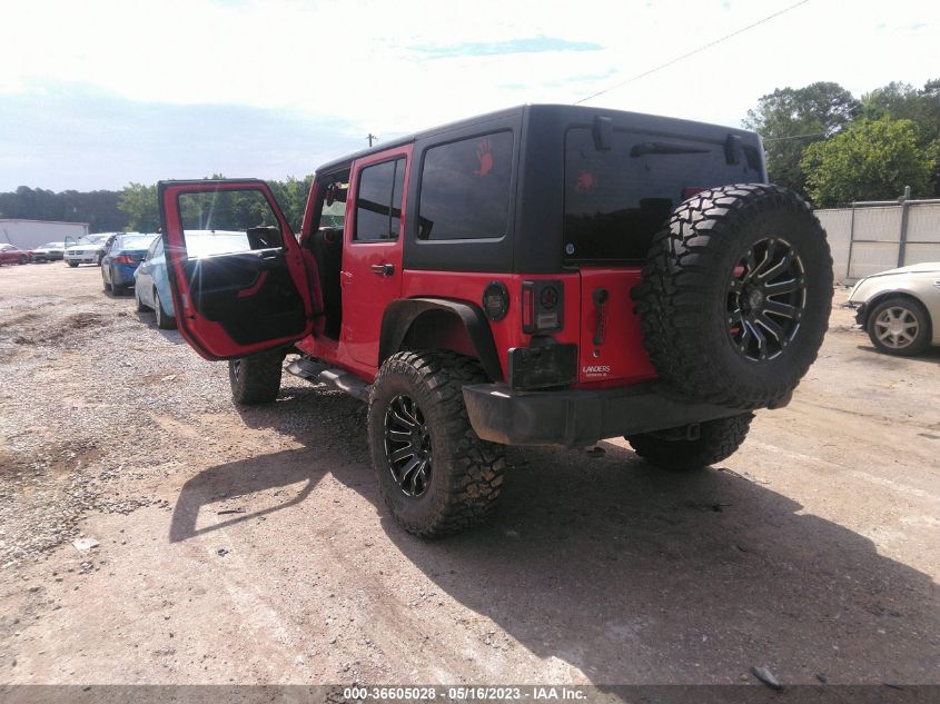 2017 JEEP WRANGLER UNLIMITED SPORT - 1C4BJWDG6HL502795
