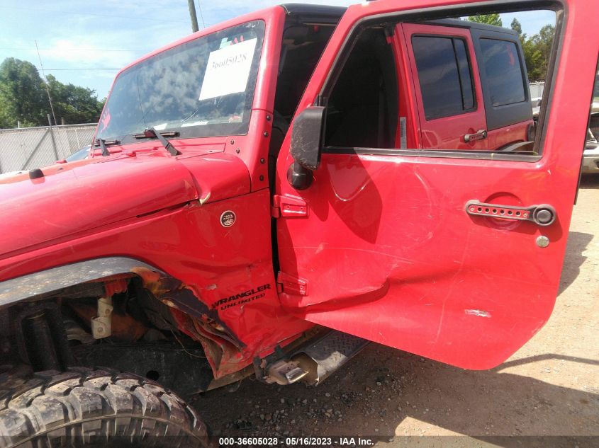 2017 JEEP WRANGLER UNLIMITED SPORT - 1C4BJWDG6HL502795