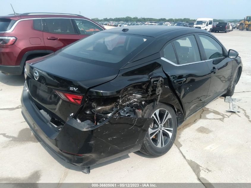 2022 NISSAN SENTRA SV - 3N1AB8CV1NY264624