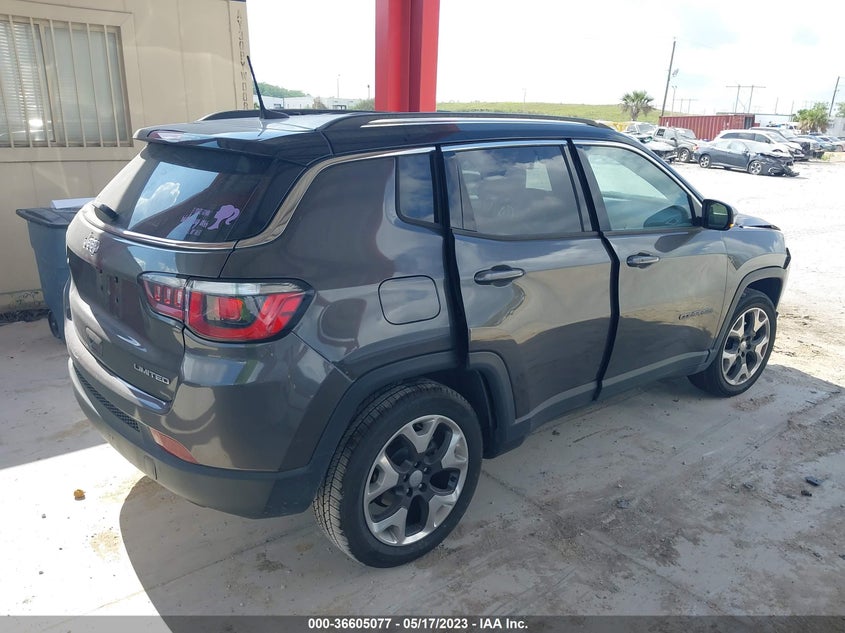VIN 3C4NJCCB5JT462317 2018 JEEP COMPASS LIMITED