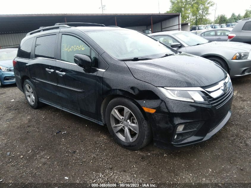 2018 HONDA ODYSSEY EX-L - 5FNRL6H79JB036730