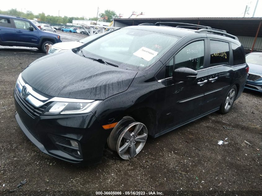 2018 HONDA ODYSSEY EX-L - 5FNRL6H79JB036730
