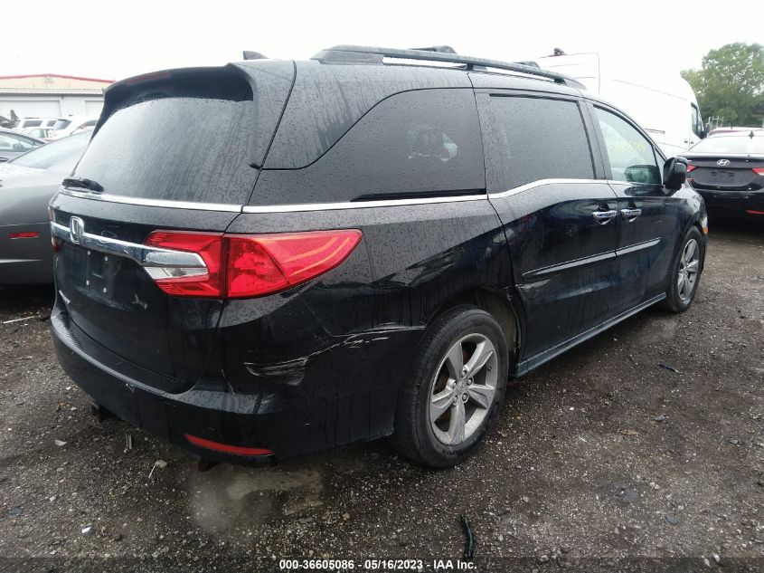 2018 HONDA ODYSSEY EX-L - 5FNRL6H79JB036730