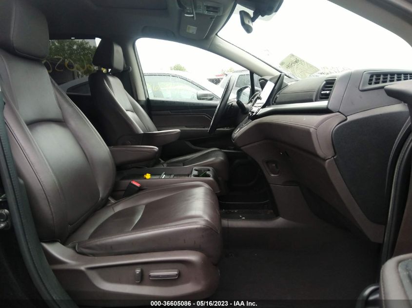 2018 HONDA ODYSSEY EX-L - 5FNRL6H79JB036730