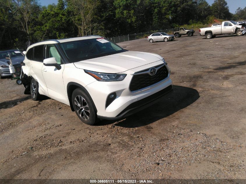 2020 TOYOTA HIGHLANDER XLE - 5TDGZRAH3LS018815