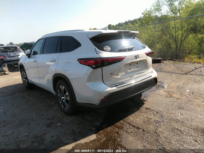 2020 TOYOTA HIGHLANDER XLE - 5TDGZRAH3LS018815